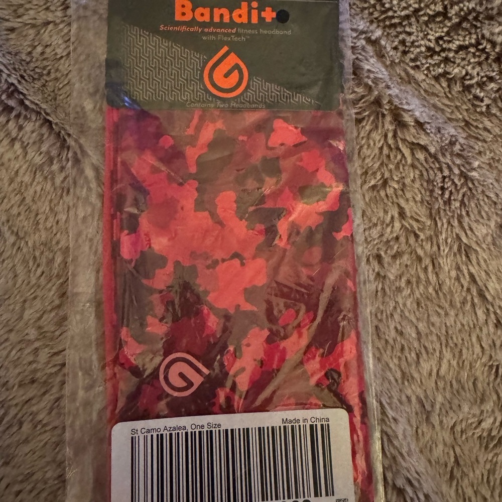 Bandi Pink Camo Headband